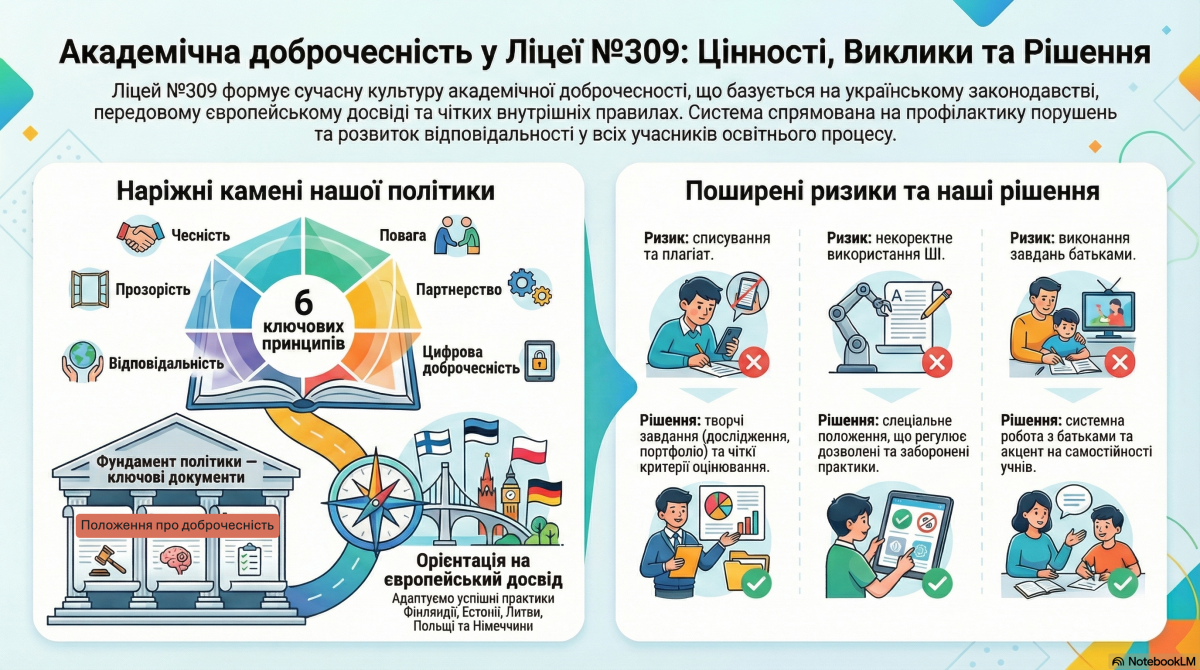доброчесність в ліцеї